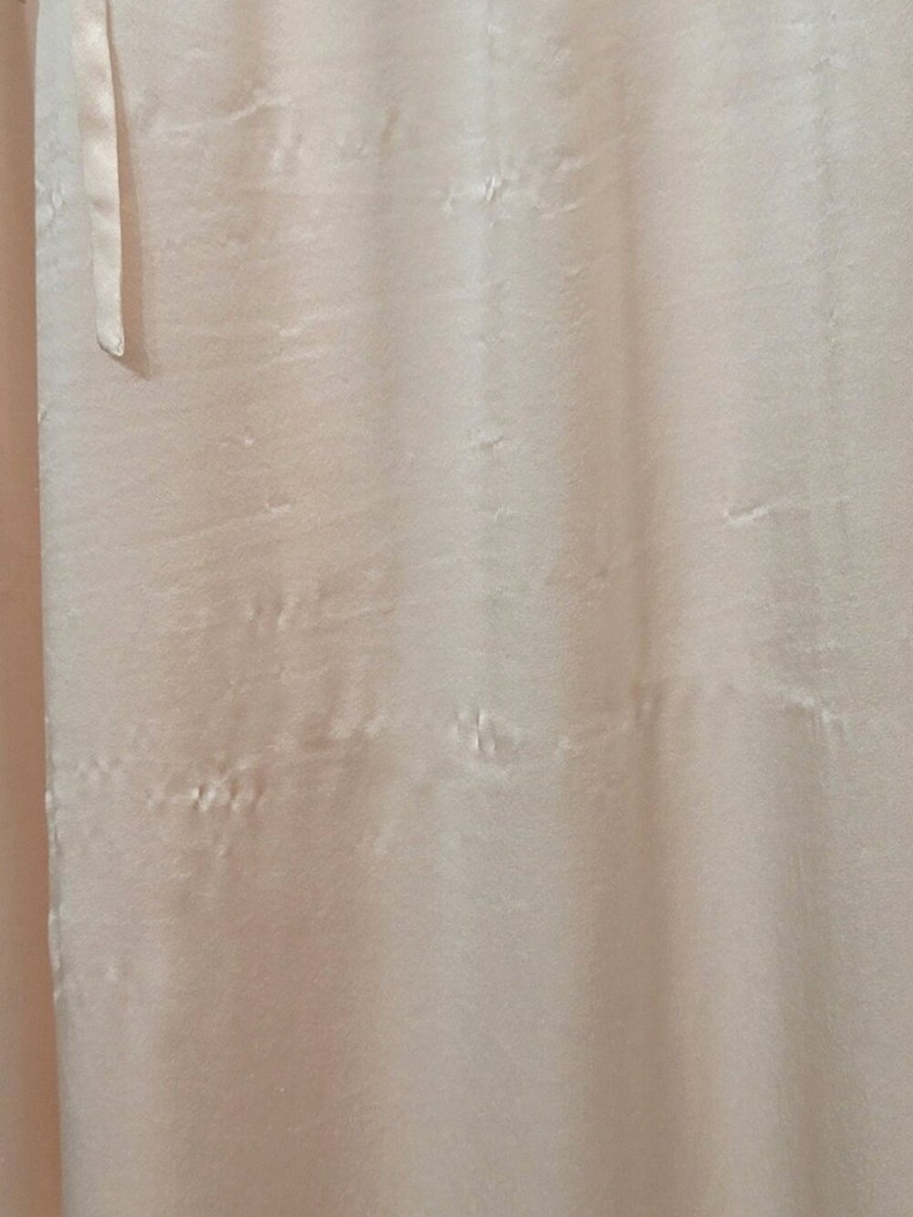 Nottibianche 100% Silk Pajama Set Pink Size M Button-Up Top Elastic Waist Pants - Picture 7 of 10